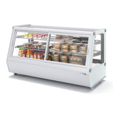 48 in. Self-Service Countertop Display Refrigerator in White (CDC-250-WH)